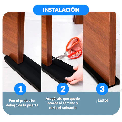 Forro Puerta Burlete Tapon Protector 1X