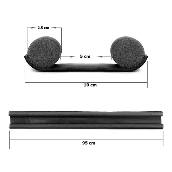 Forro Puerta Burlete Tapon Protector 1X
